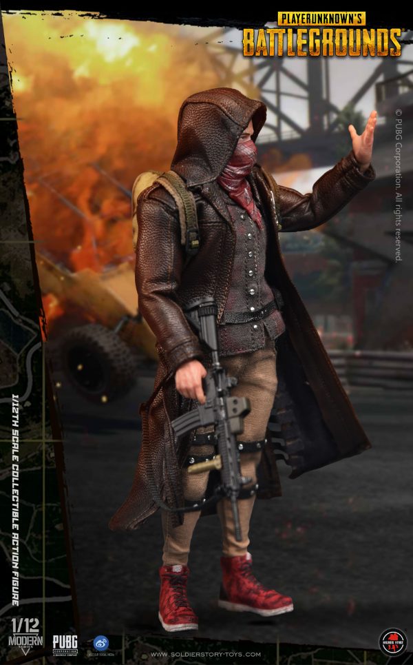 PUBG (Player Unknown’s Battlegrounds) 1:12 Scale Figure - Windbreaker Edition (SSG-002)