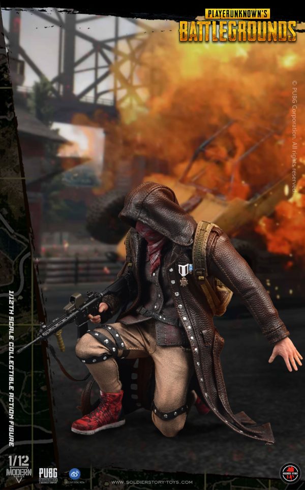 PUBG (Player Unknown’s Battlegrounds) 1:12 Scale Figure - Windbreaker Edition (SSG-002)