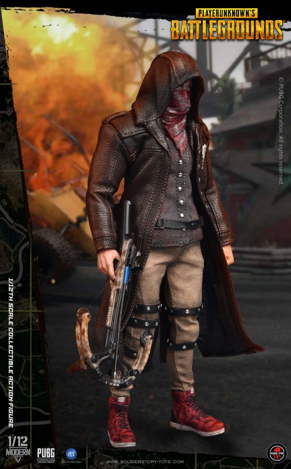 PUBG (Player Unknown’s Battlegrounds) 1:12 Scale Figure - Windbreaker Edition (SSG-002)