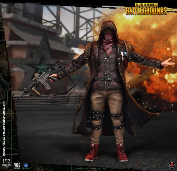 PUBG (Player Unknown’s Battlegrounds) 1:12 Scale Figure - Windbreaker Edition (SSG-002)