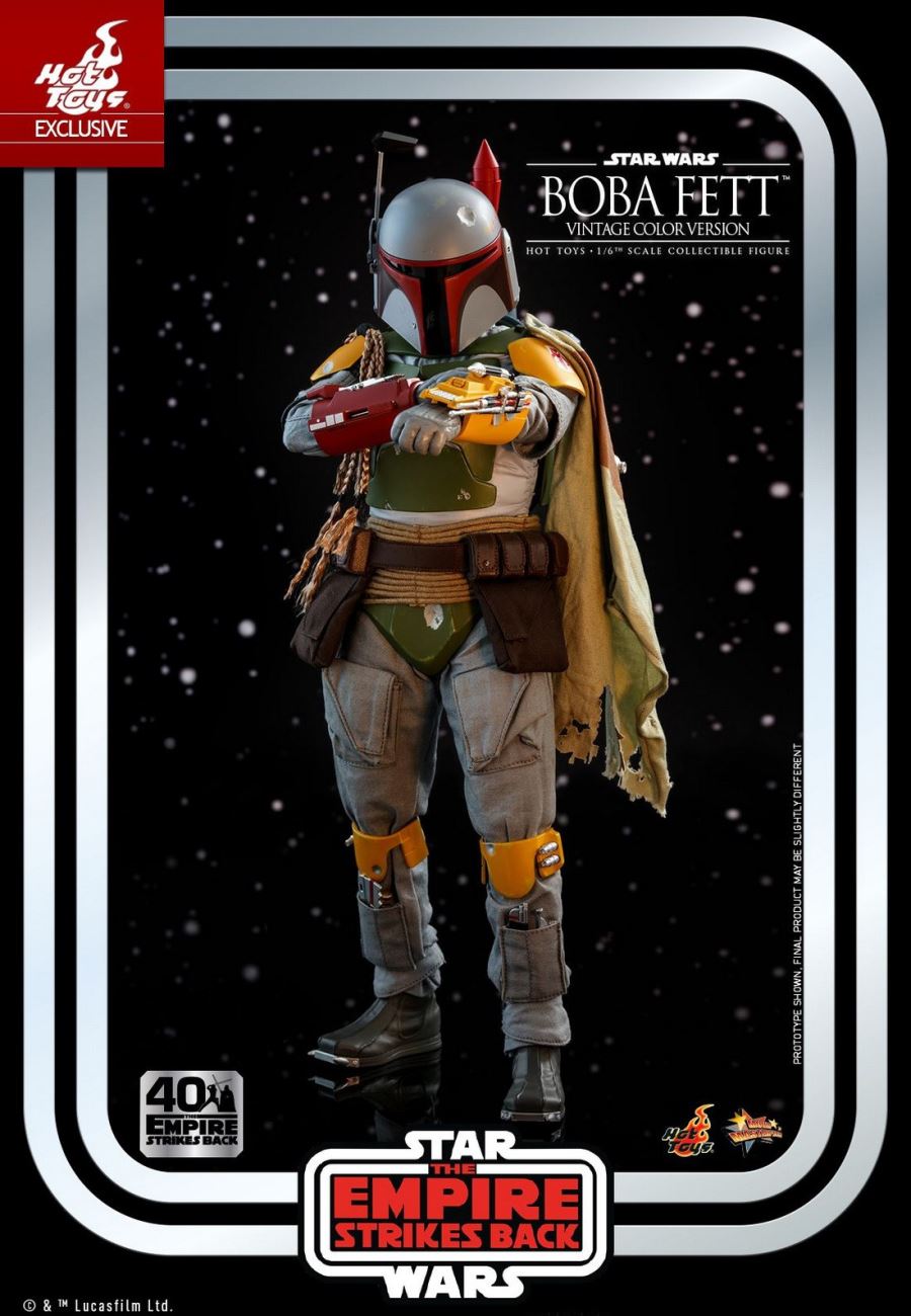 STAR WARS: THE EMPIRE STRIKES BACK - BOBA FETT (VINTAGE COLOR VERSION)