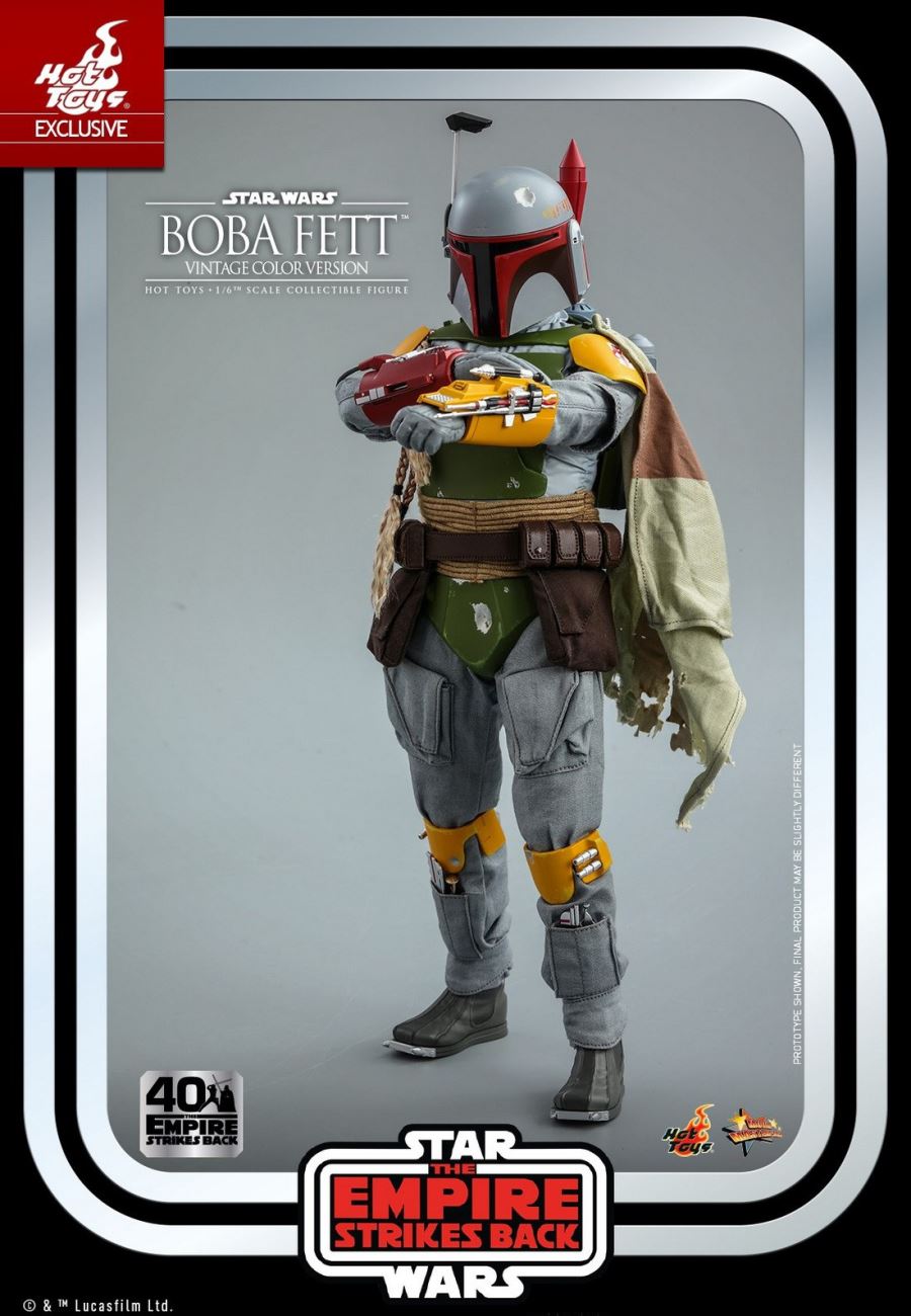 STAR WARS: THE EMPIRE STRIKES BACK - BOBA FETT (VINTAGE COLOR VERSION)