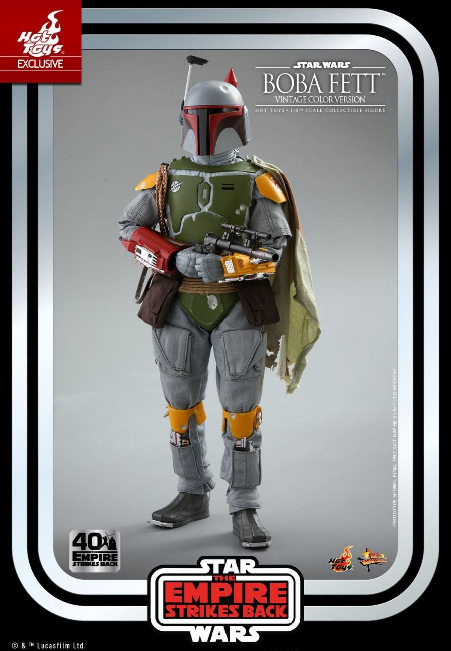 STAR WARS: THE EMPIRE STRIKES BACK - BOBA FETT (VINTAGE COLOR VERSION)