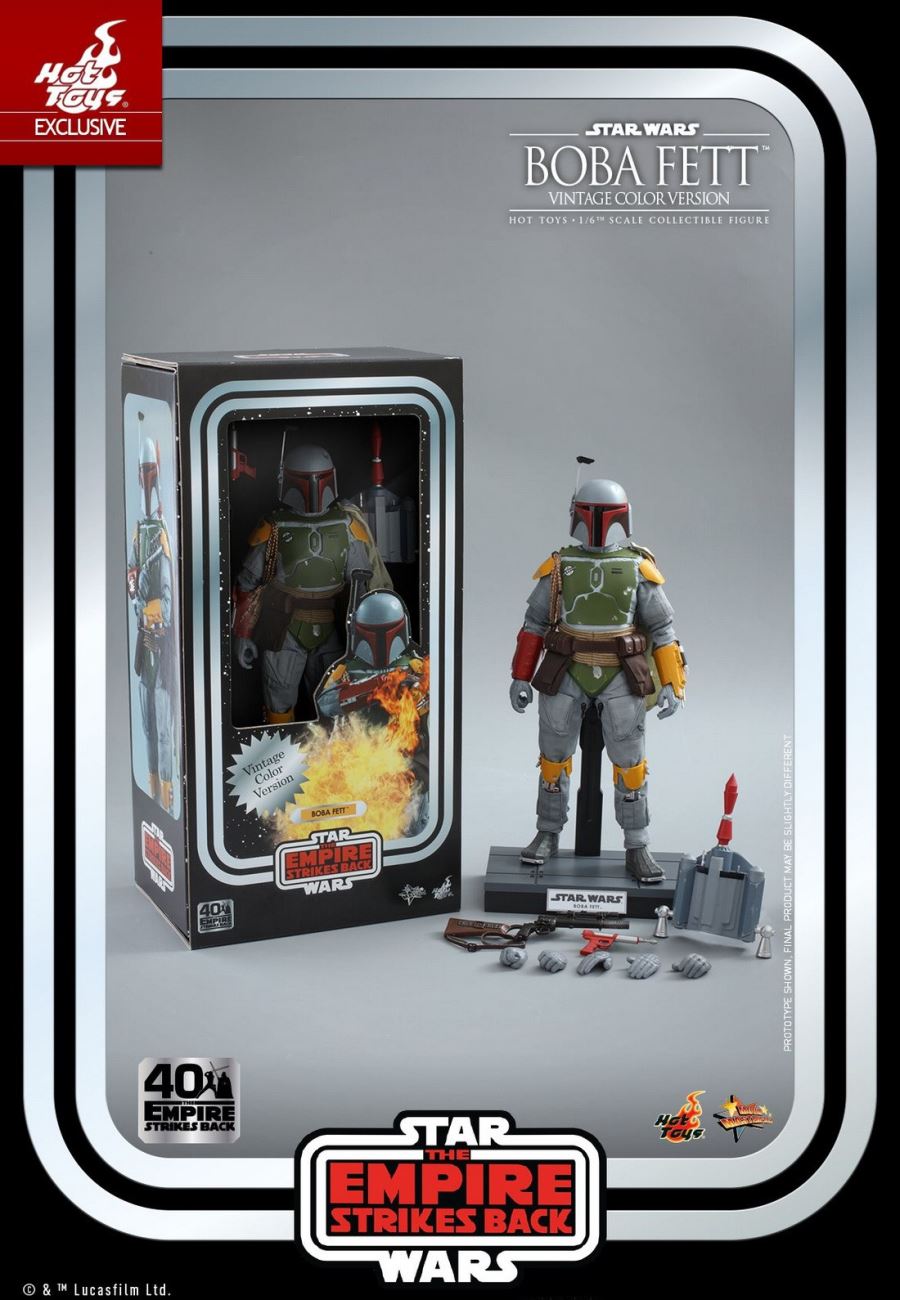 STAR WARS: THE EMPIRE STRIKES BACK - BOBA FETT (VINTAGE COLOR VERSION)