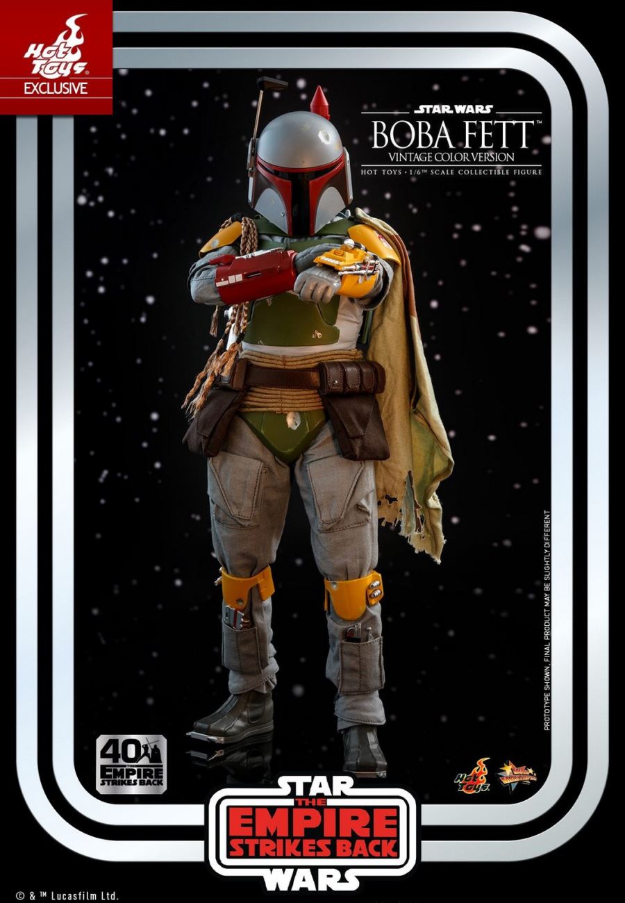 STAR WARS: THE EMPIRE STRIKES BACK - BOBA FETT (VINTAGE COLOR VERSION)