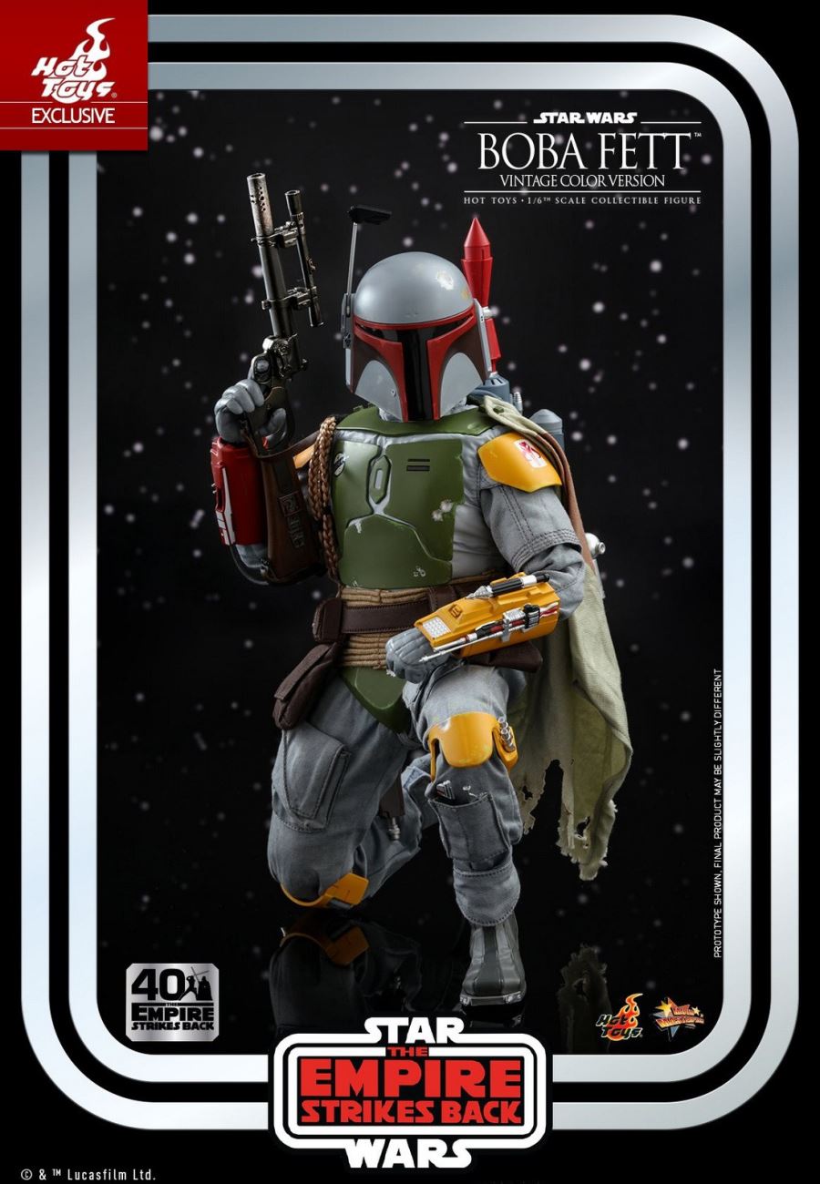 STAR WARS: THE EMPIRE STRIKES BACK - BOBA FETT (VINTAGE COLOR VERSION)
