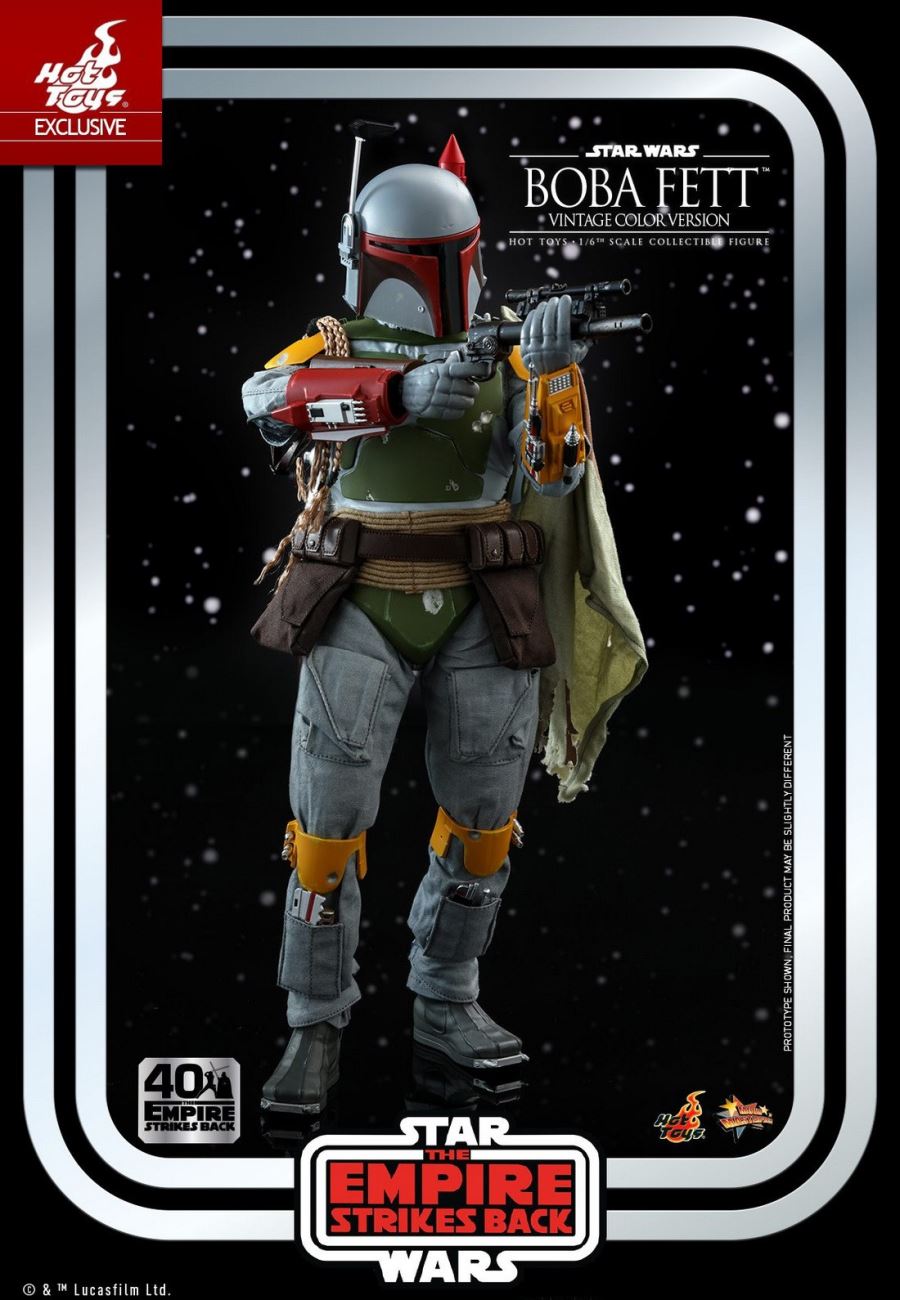 STAR WARS: THE EMPIRE STRIKES BACK - BOBA FETT (VINTAGE COLOR VERSION)