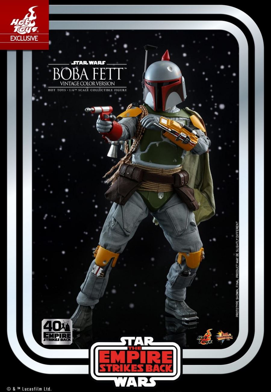 STAR WARS: THE EMPIRE STRIKES BACK - BOBA FETT (VINTAGE COLOR VERSION)