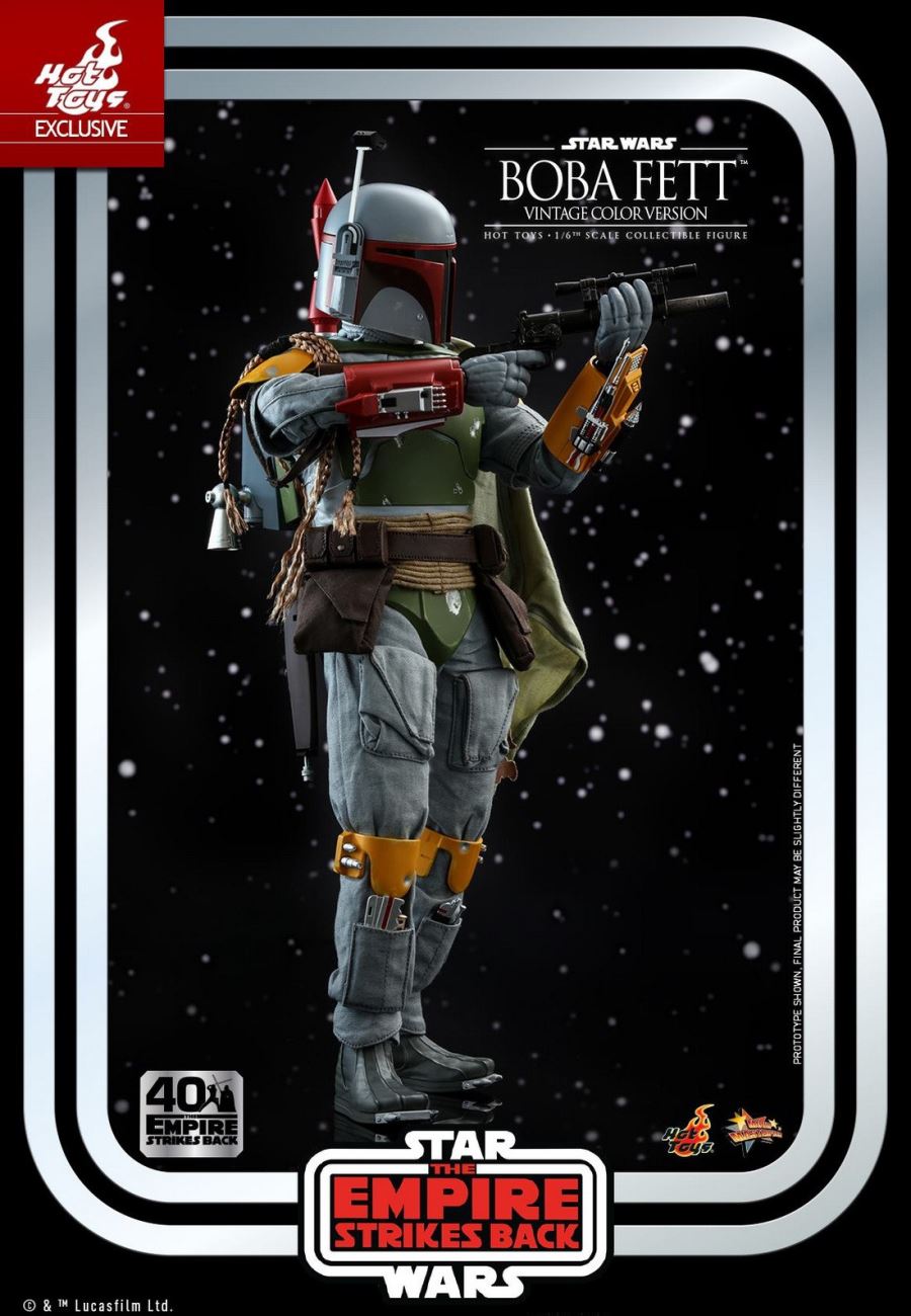 STAR WARS: THE EMPIRE STRIKES BACK - BOBA FETT (VINTAGE COLOR VERSION)