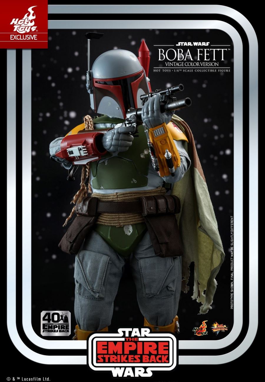 STAR WARS: THE EMPIRE STRIKES BACK - BOBA FETT (VINTAGE COLOR VERSION)