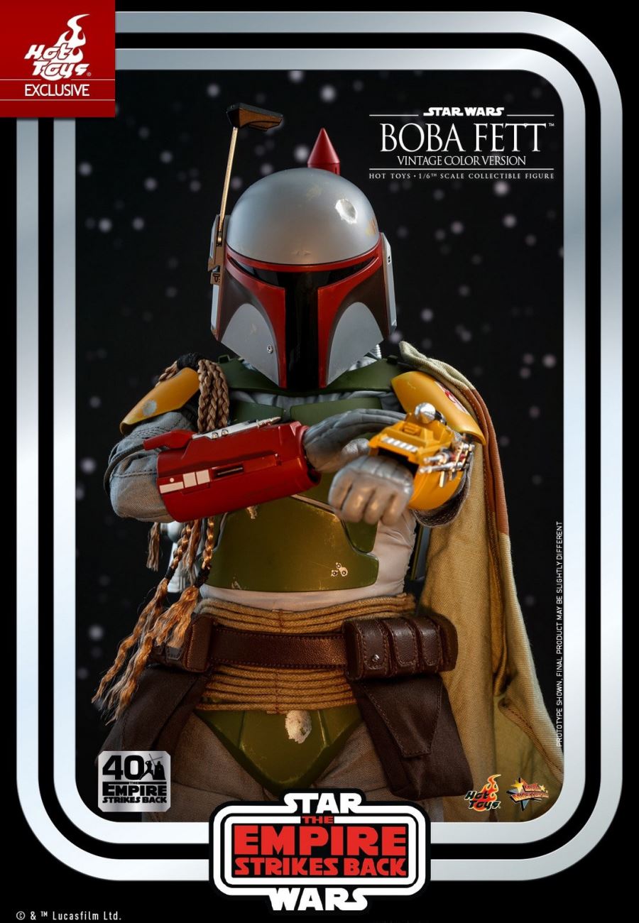 STAR WARS: THE EMPIRE STRIKES BACK - BOBA FETT (VINTAGE COLOR VERSION)