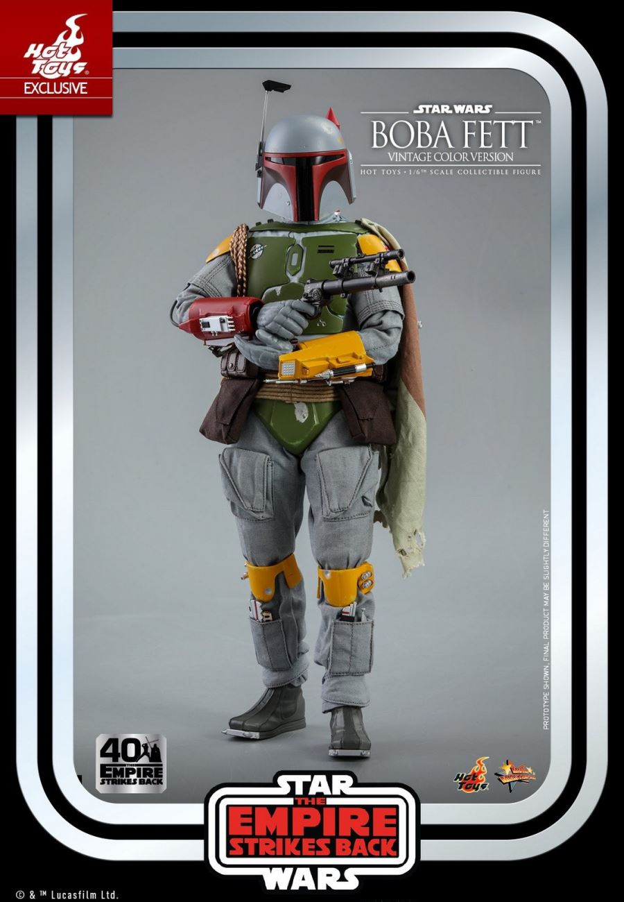 STAR WARS: THE EMPIRE STRIKES BACK - BOBA FETT (VINTAGE COLOR VERSION)
