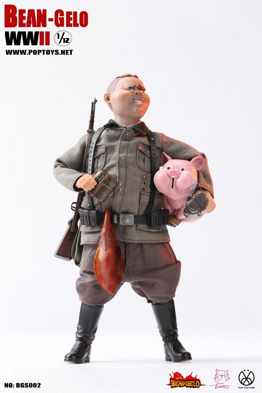 1/12 Bean-Gelo Cartoon World War II