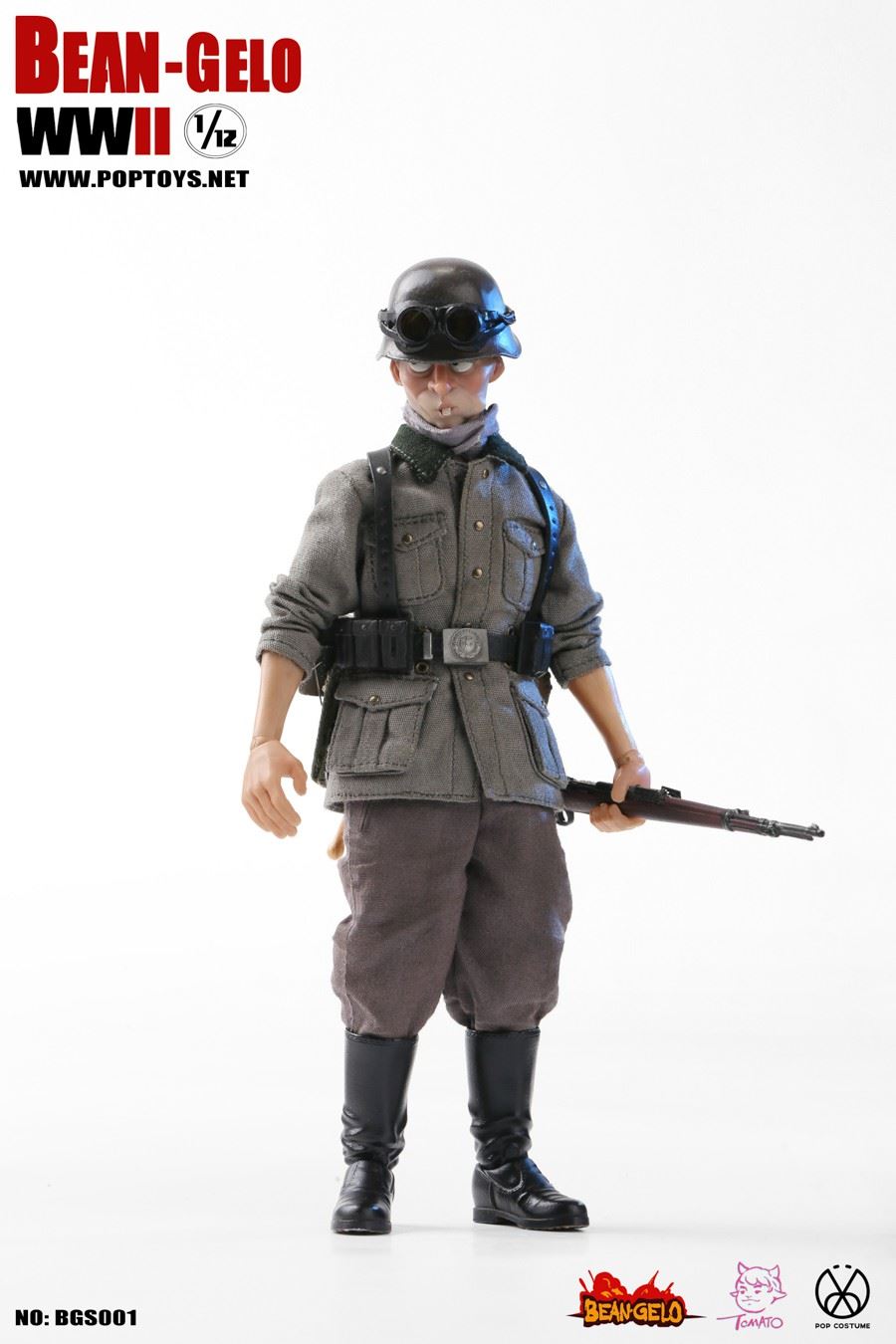 1/12 Bean-Gelo Cartoon World War II