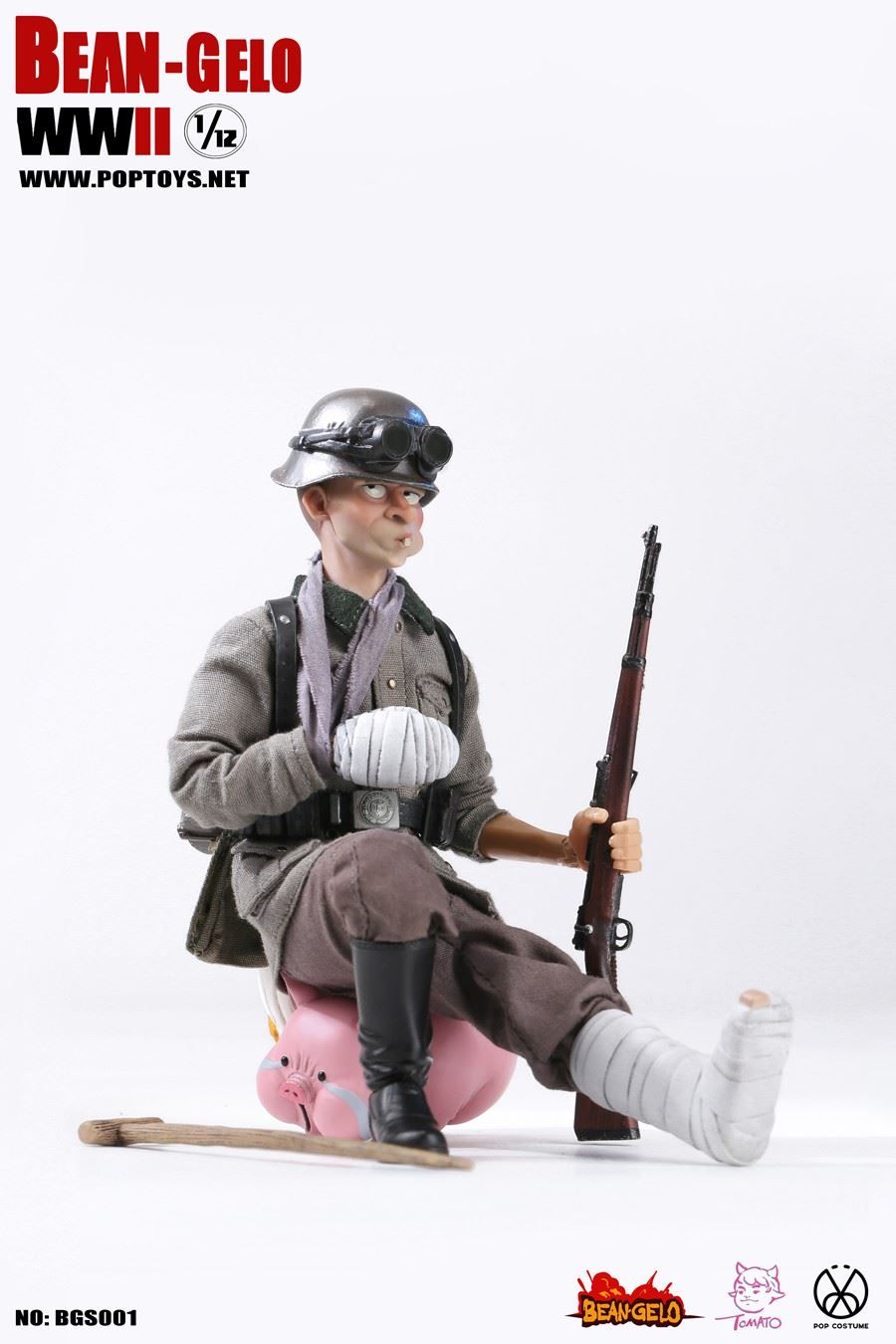 1/12 Bean-Gelo Cartoon World War II