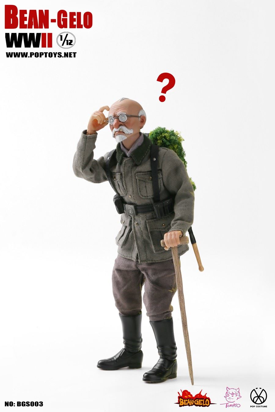 1/12 Bean-Gelo Cartoon World War II