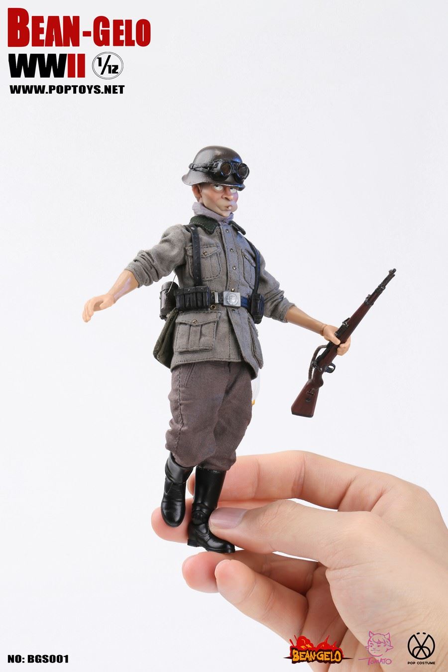 1/12 Bean-Gelo Cartoon World War II
