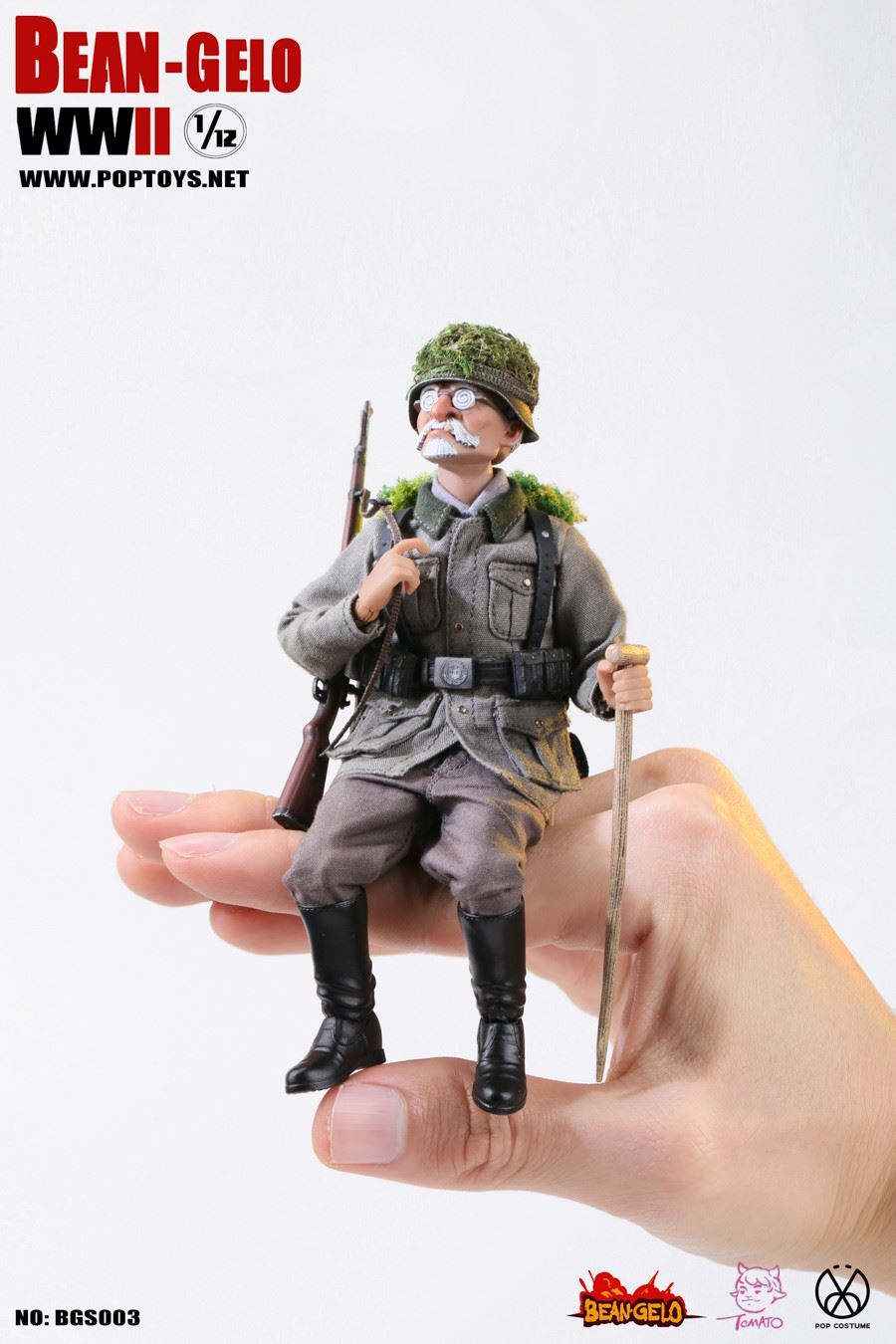 1/12 Bean-Gelo Cartoon World War II