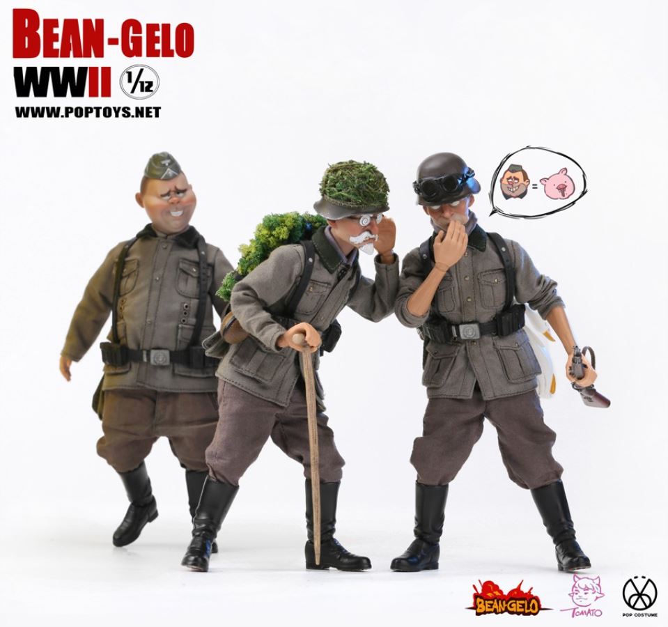 1/12 Bean-Gelo Cartoon World War II