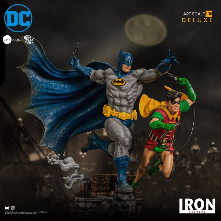 Batman & Robin Deluxe Art Scale 1/10 - DC Comics by Ivan Reis
