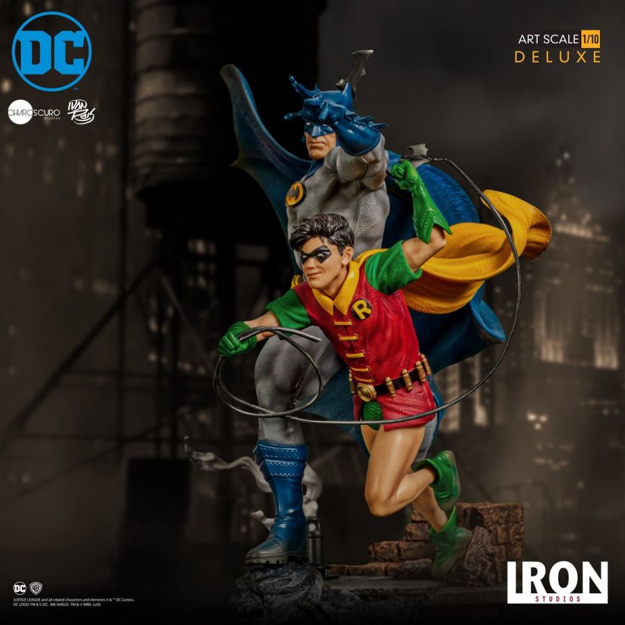 Batman & Robin Deluxe Art Scale 1/10 - DC Comics by Ivan Reis