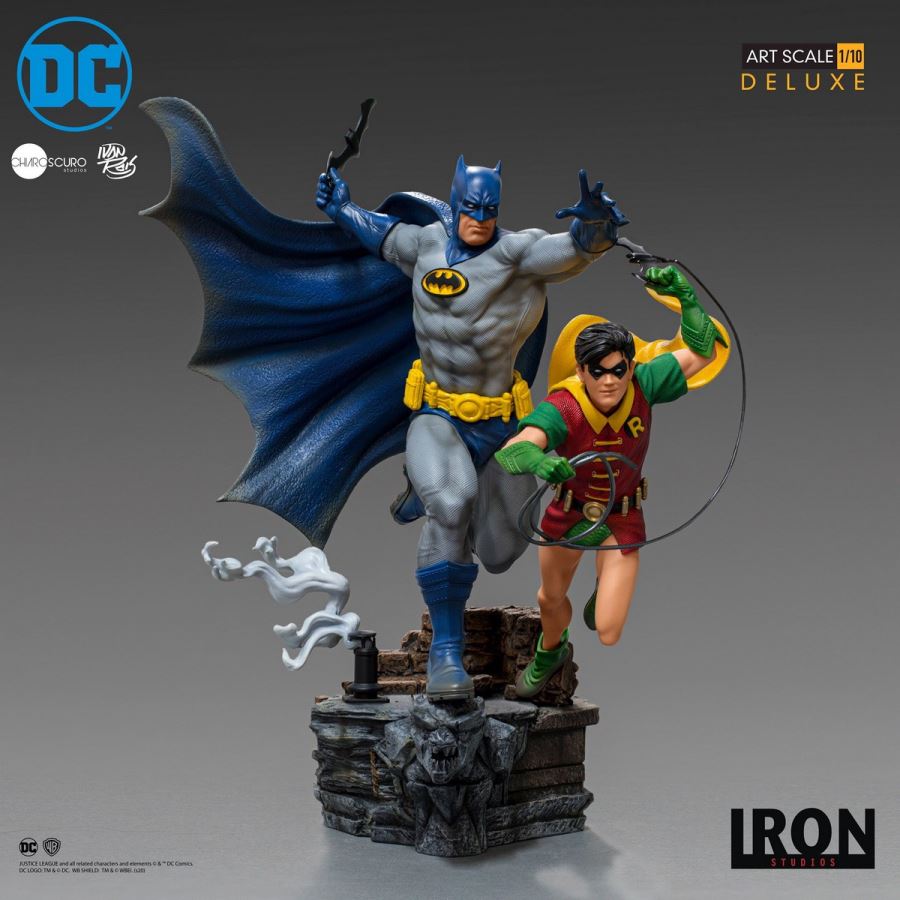 Batman & Robin Deluxe Art Scale 1/10 - DC Comics by Ivan Reis