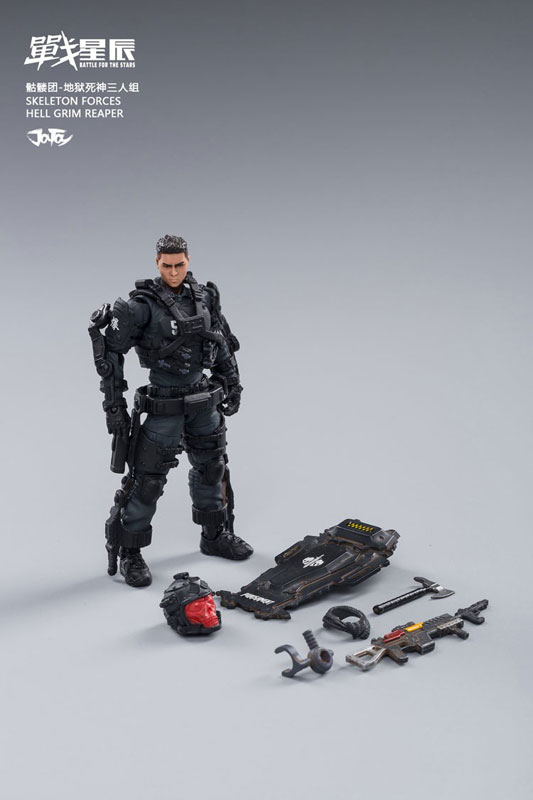 1/18 Battle for the Stars Skeleton Force Hell Grim Reaper