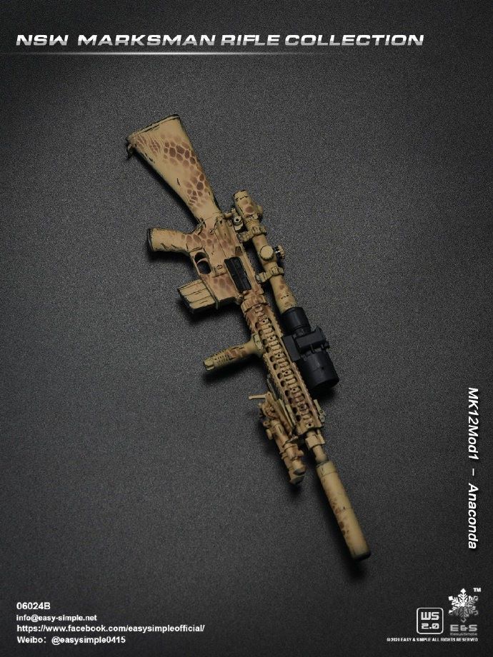 1/6 NSW Marksman Rifle Collection (06024)
