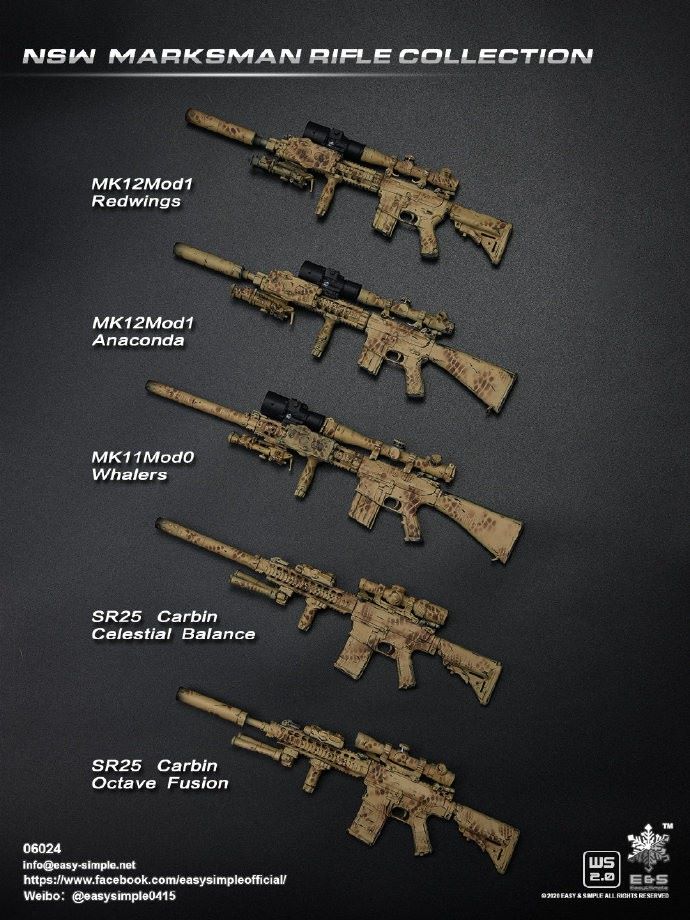 1/6 NSW Marksman Rifle Collection (06024)