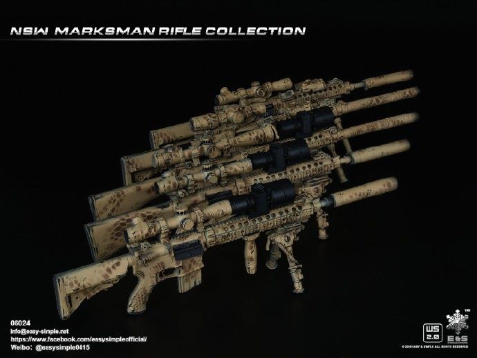 1/6 NSW Marksman Rifle Collection (06024)