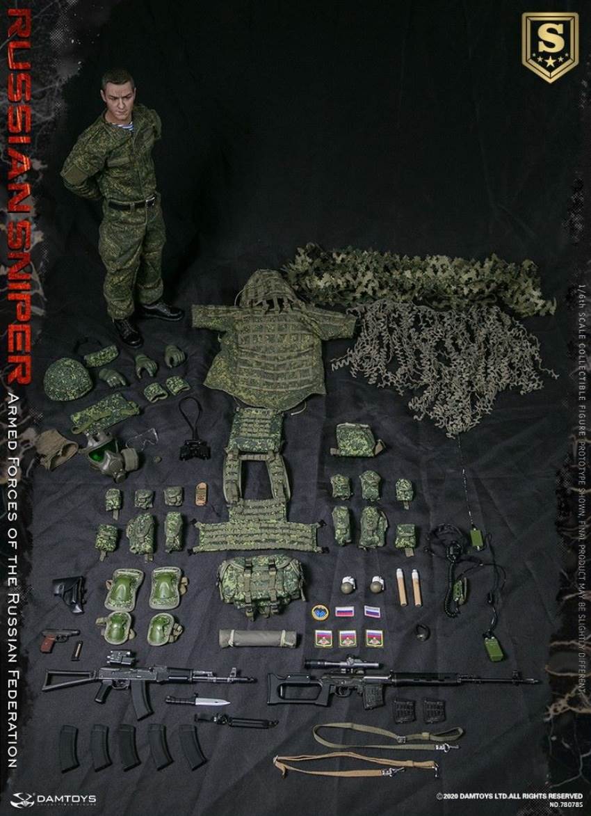 1/6 Armed Forces of the Russian Federation - RUSSIAN SNIPER 