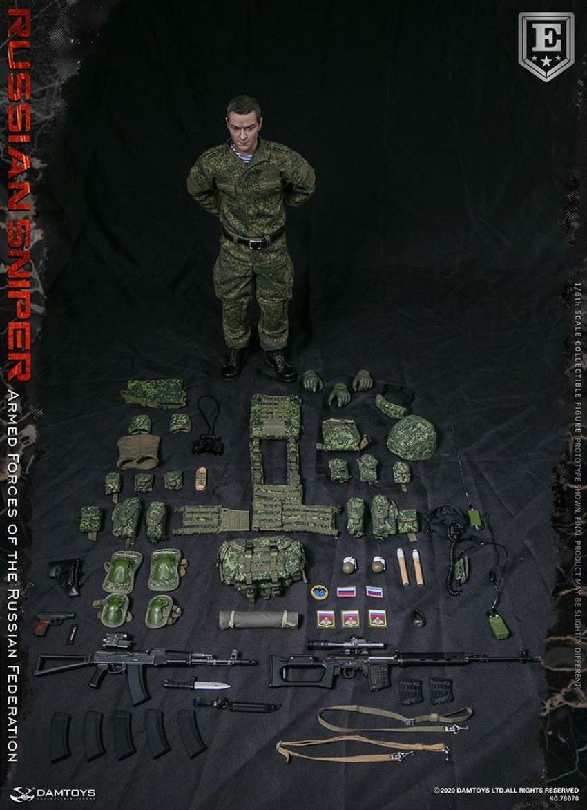 1/6 Armed Forces of the Russian Federation - RUSSIAN SNIPER 