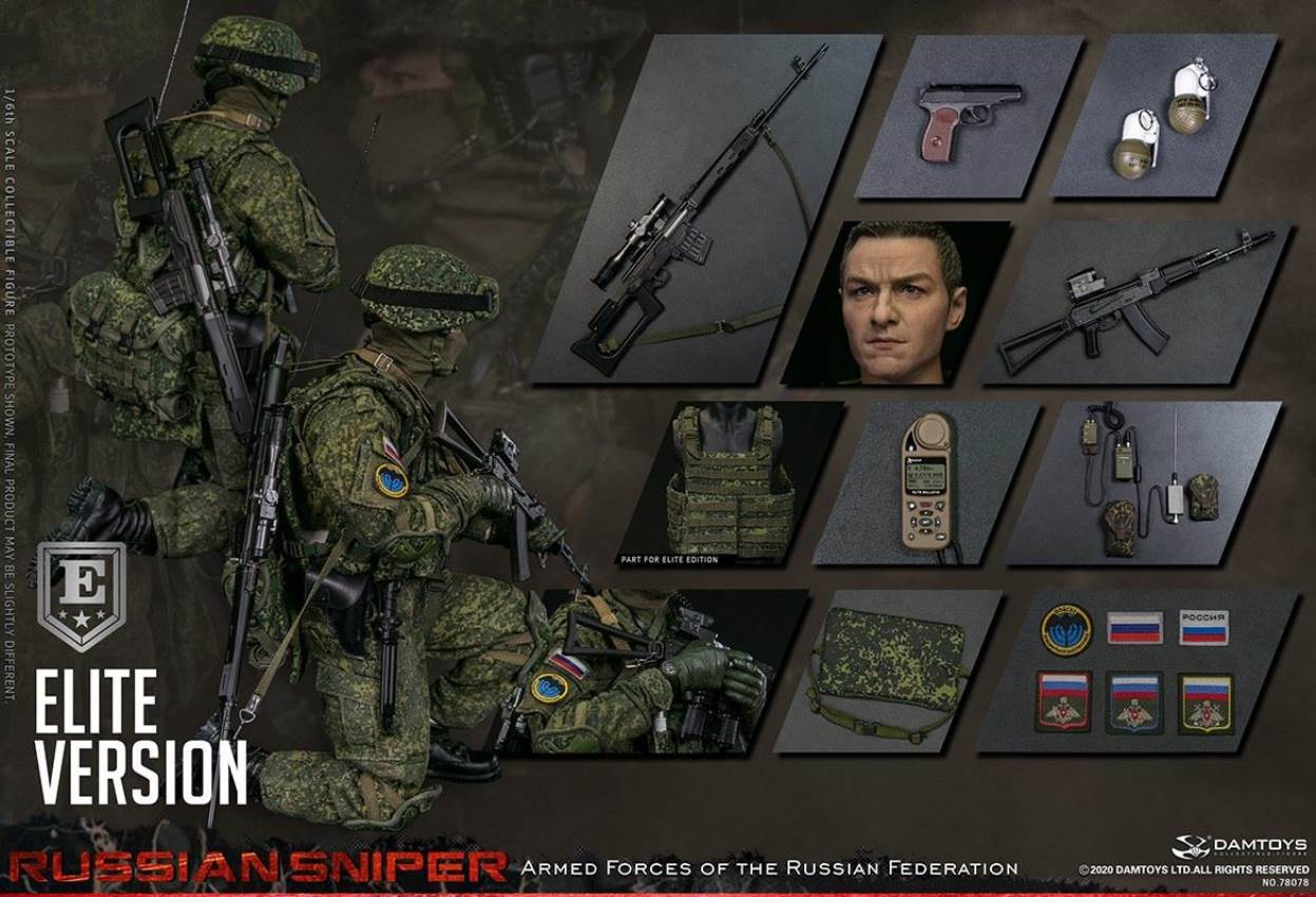 1/6 Armed Forces of the Russian Federation - RUSSIAN SNIPER 