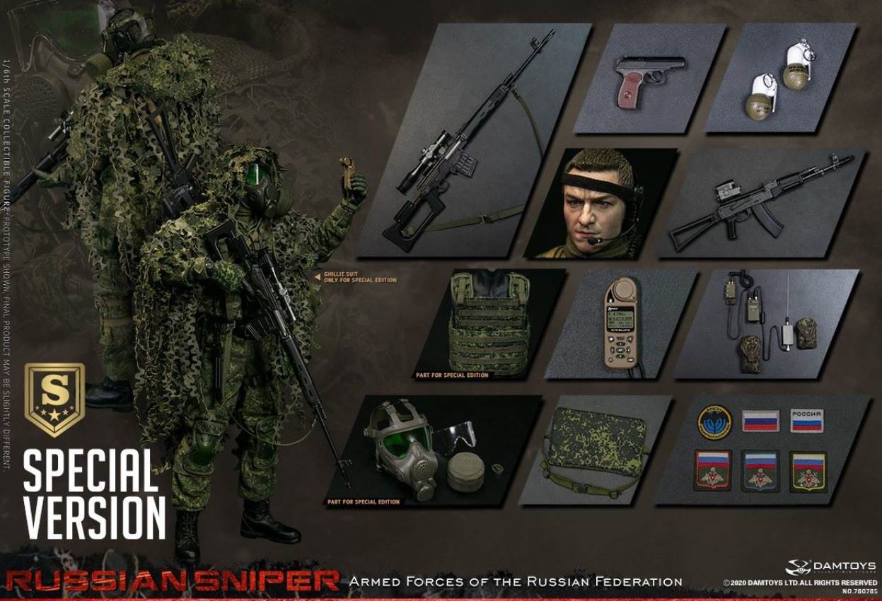 1/6 Armed Forces of the Russian Federation - RUSSIAN SNIPER 