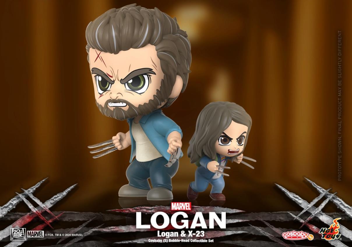LOGAN & X-23 COSBABY (S) BOBBLE-HEAD