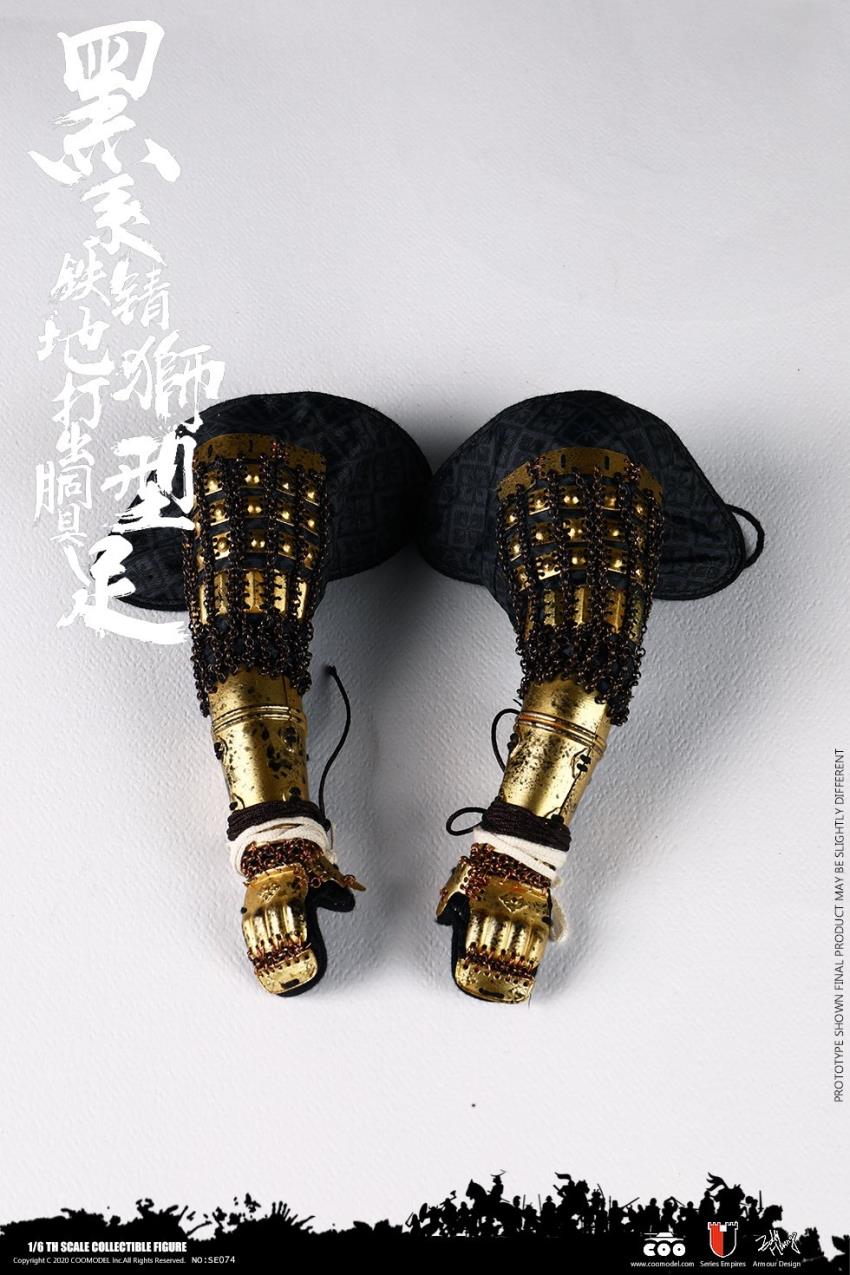 1/6 SERIES OF EMPIRES (DIECAST ALLOY)-BLACK LION ARMOR (LEGENDARY VERSION)