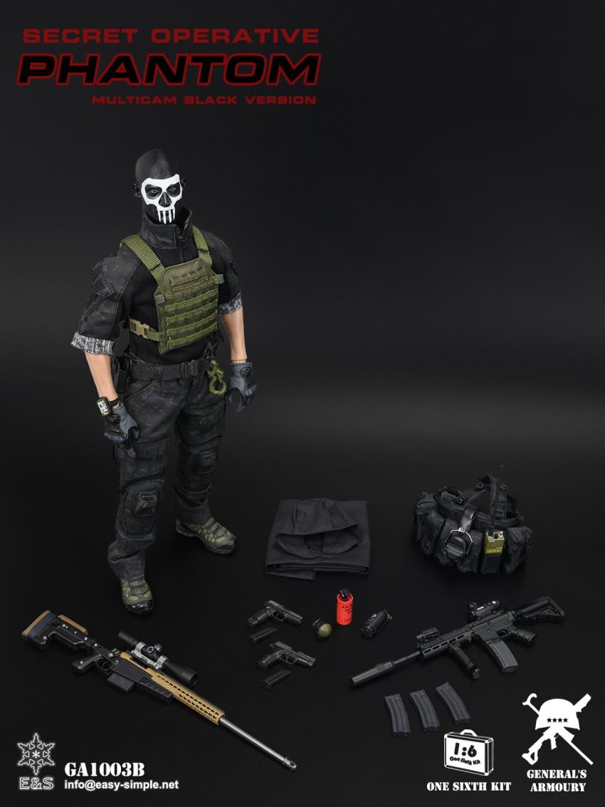 Secret Operative Phantom (Multicam Black Version)