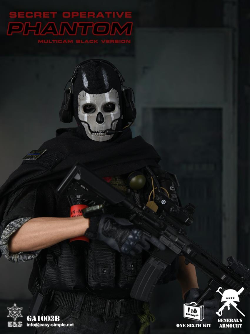 Secret Operative Phantom (Multicam Black Version)