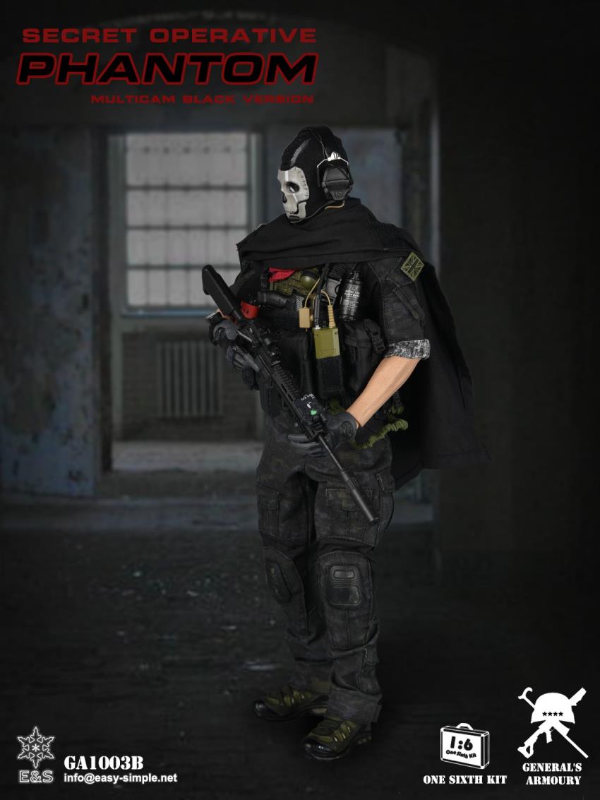 Secret Operative Phantom (Multicam Black Version)
