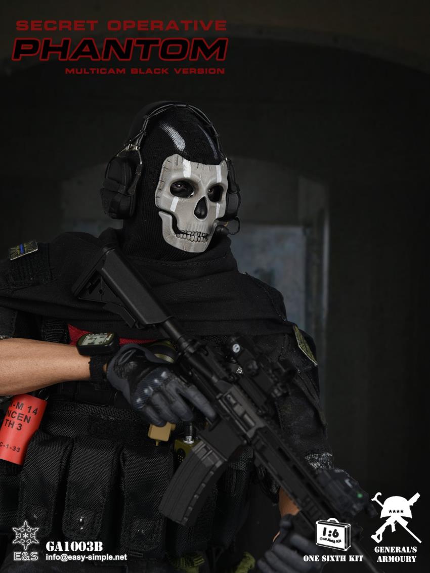 Secret Operative Phantom (Multicam Black Version)