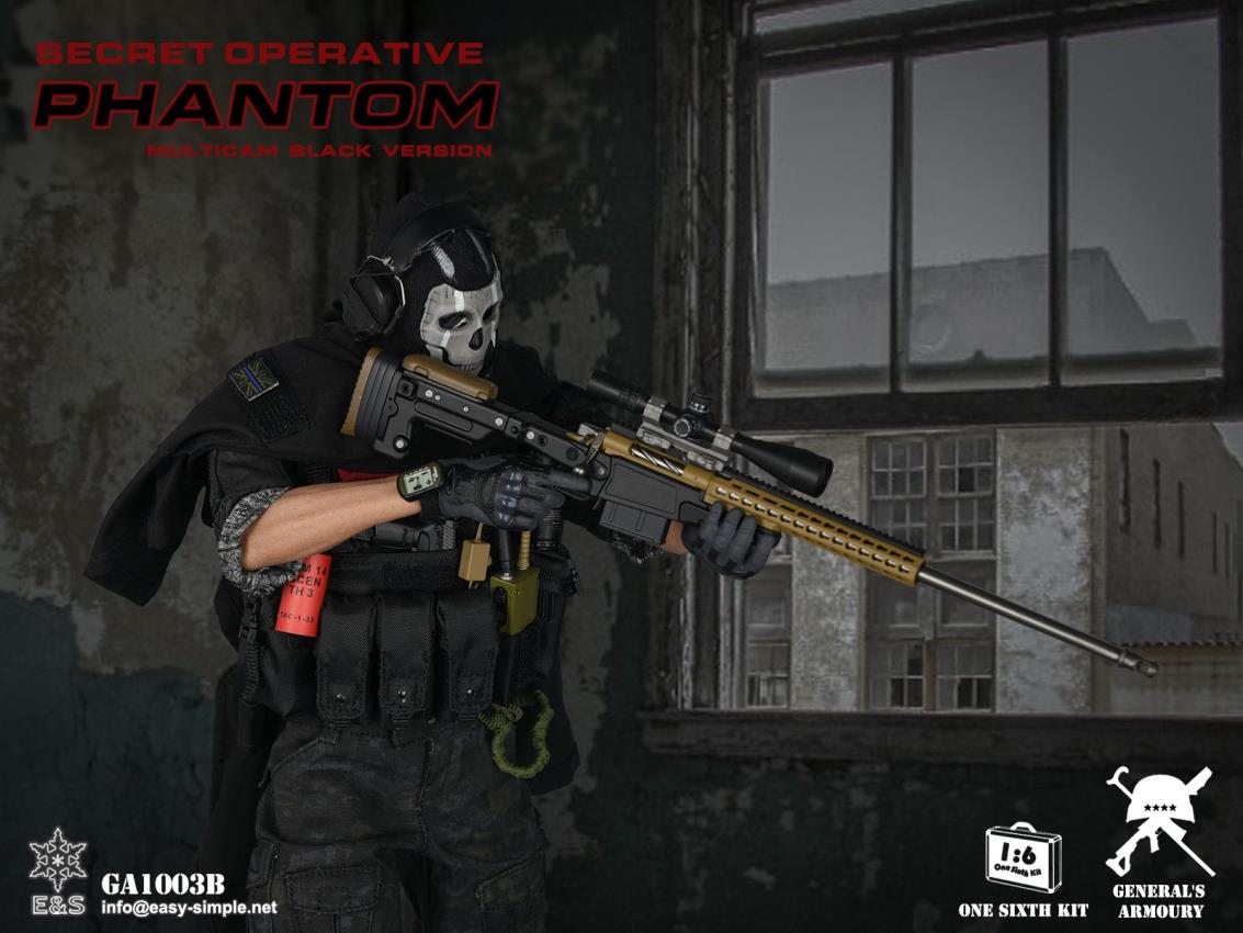 Secret Operative Phantom (Multicam Black Version)