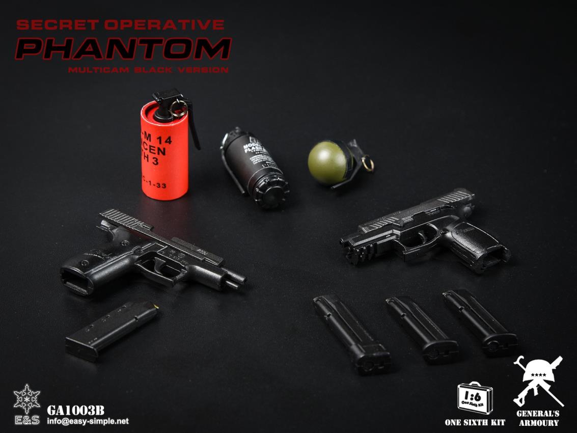 Secret Operative Phantom (Multicam Black Version)
