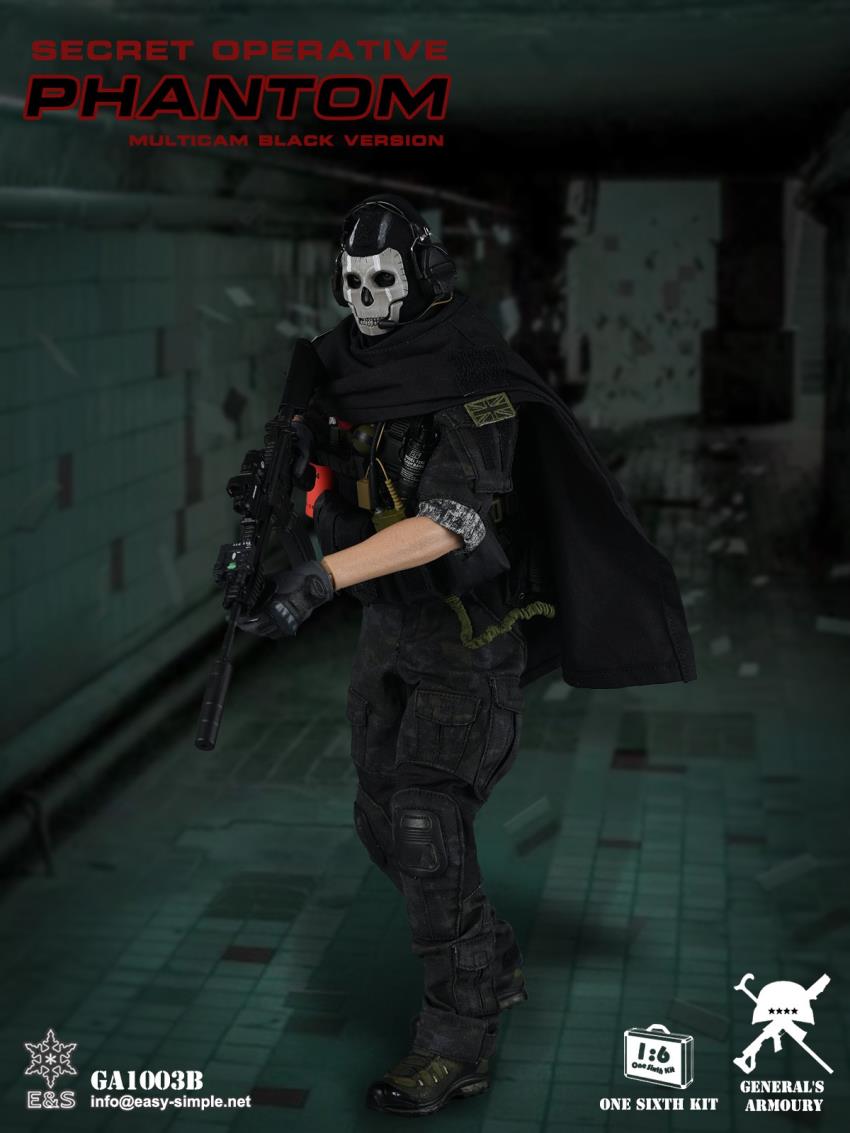 Secret Operative Phantom (Multicam Black Version)