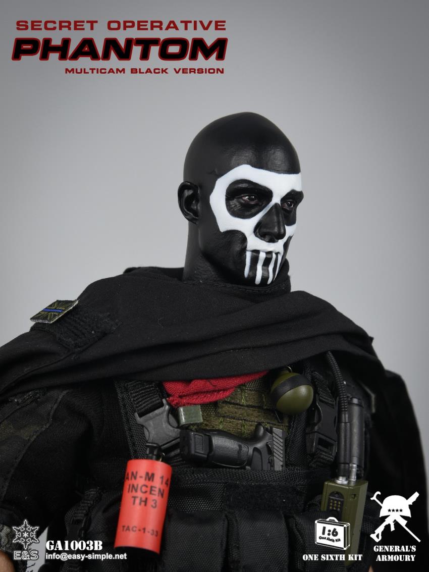 Secret Operative Phantom (Multicam Black Version)