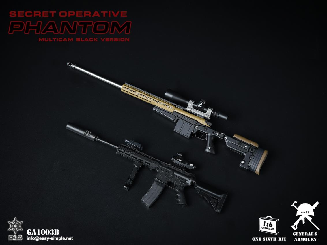 Secret Operative Phantom (Multicam Black Version)