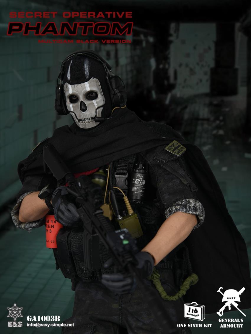 Secret Operative Phantom (Multicam Black Version)