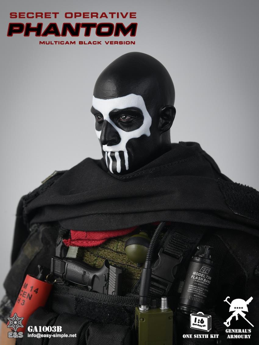 Secret Operative Phantom (Multicam Black Version)