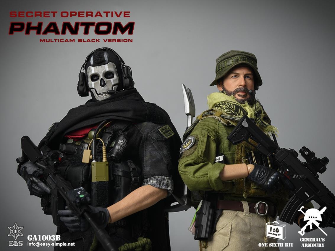 Secret Operative Phantom (Multicam Black Version)