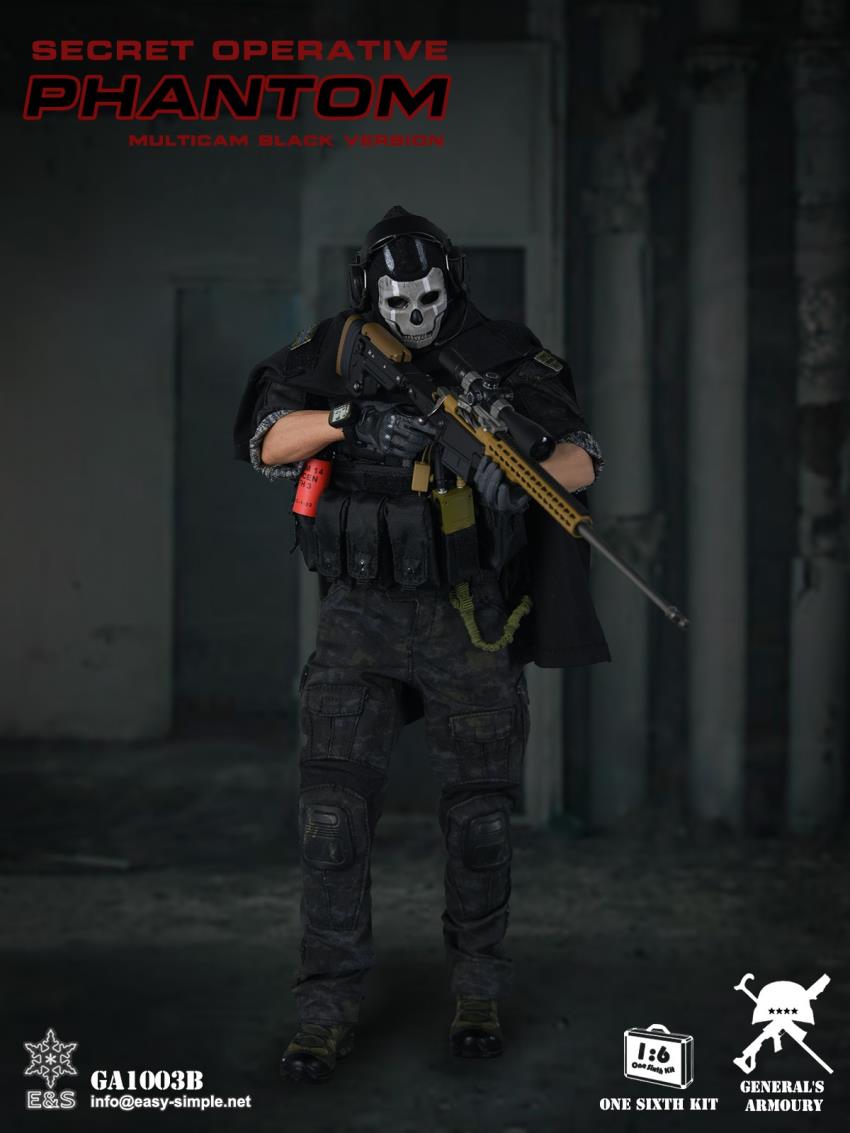 Secret Operative Phantom (Multicam Black Version)
