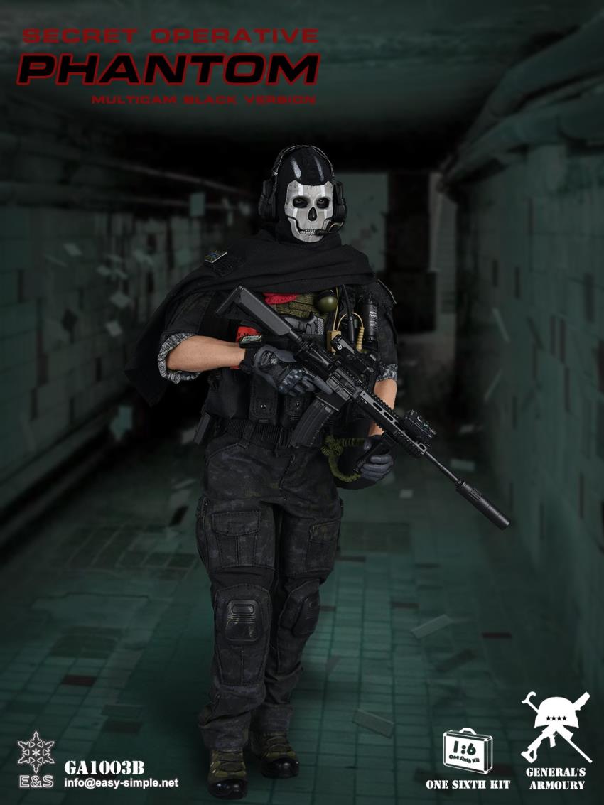 Secret Operative Phantom (Multicam Black Version)
